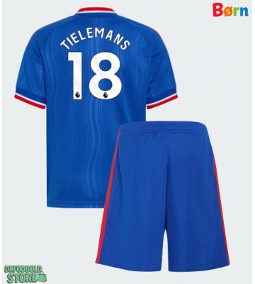Manchester United Youri Tielemans #18 Replika Babytøj Udebanesæt Børn 2026-27 Kortærmet (+ Korte bukser)